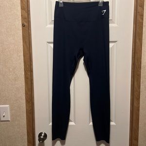 GymShark training leggings navy blue, ladies size XXL.